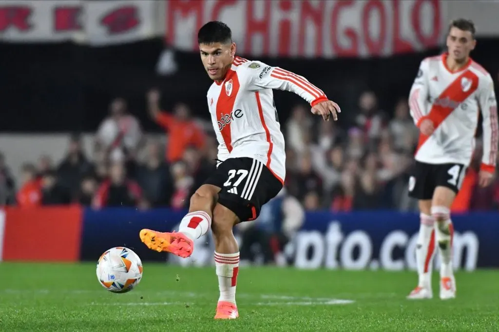 Sant’Anna fue una de las figuras en los últimos partidos de River.