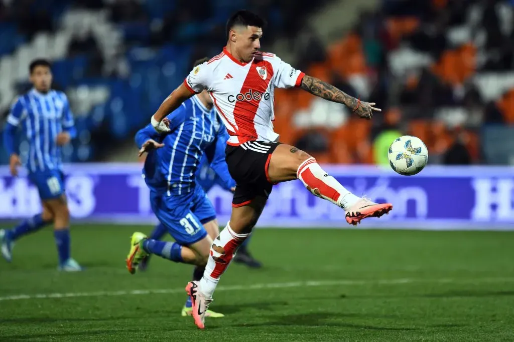 Bareiro volverá a ser el nueve titular de River en Córdoba. (Foto: Getty).