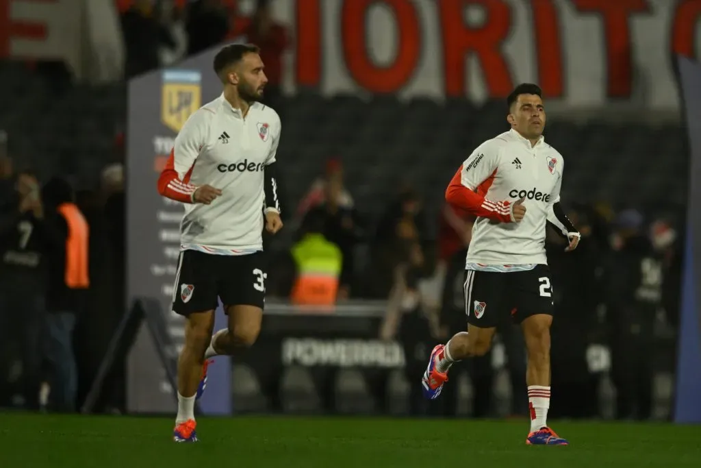 Marcos Acuña y Germán Pezzella fueron dos de los refuerzos que llegaron con Gallardo.