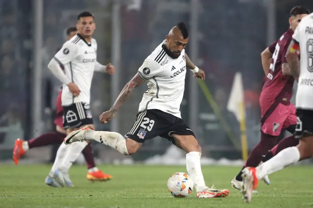 Arturo Vidal quiso chicanear a River. (Imago)