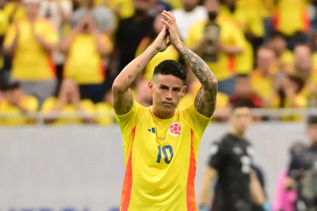 James Rodríguez, en la Copa América. (Getty)