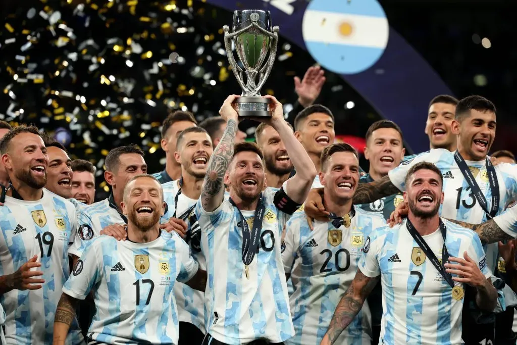 Argentina, campeón de la Finalissima 2022. (Imago)