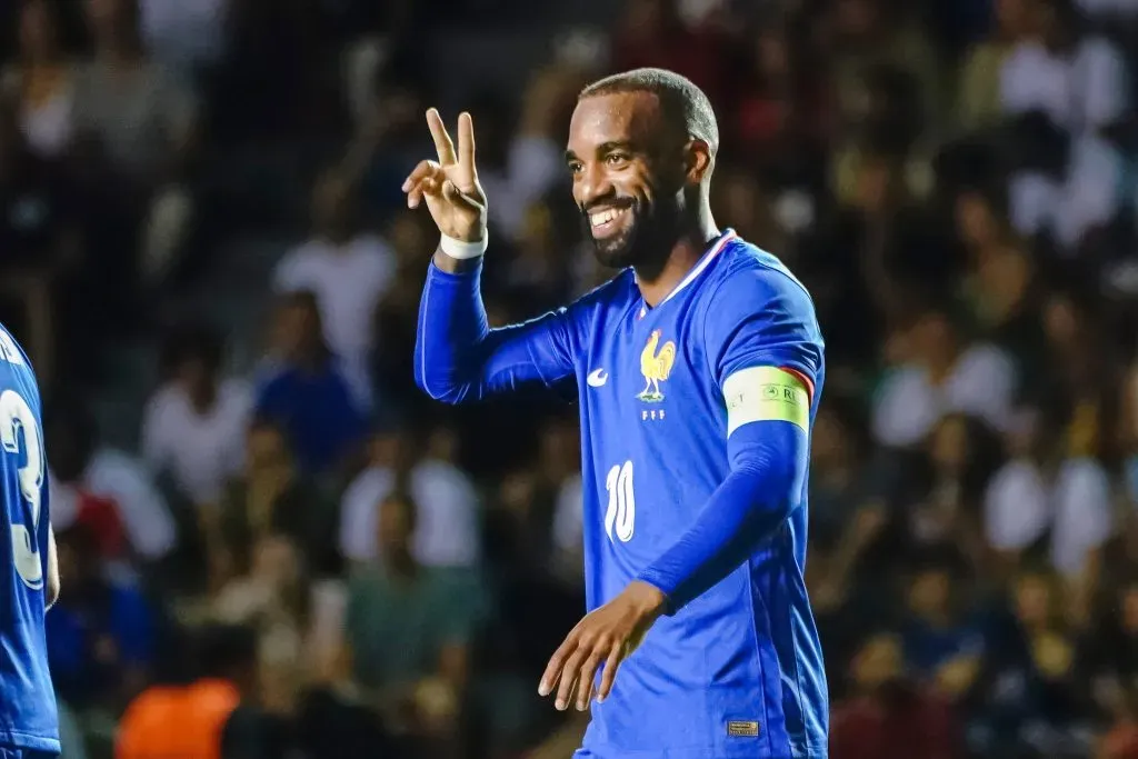 Alexander Lacazette, otra de las figuras que irá en busca de una medalla. Foto: Imago