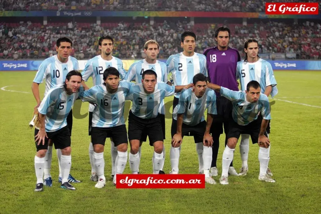 Un equipazo: Argentina en los JJOO 2008. Foto: Gentileza El Gráfico.