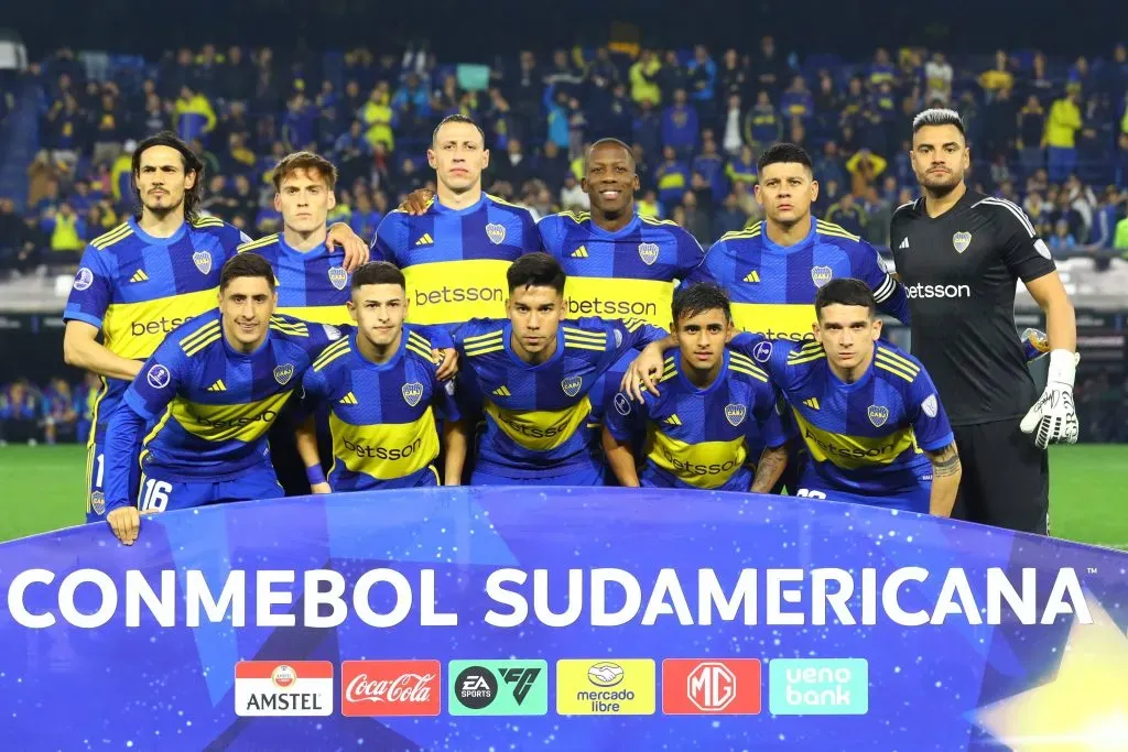 Boca seguirá con Bettson en el frente de la camiseta. (IMAGO)