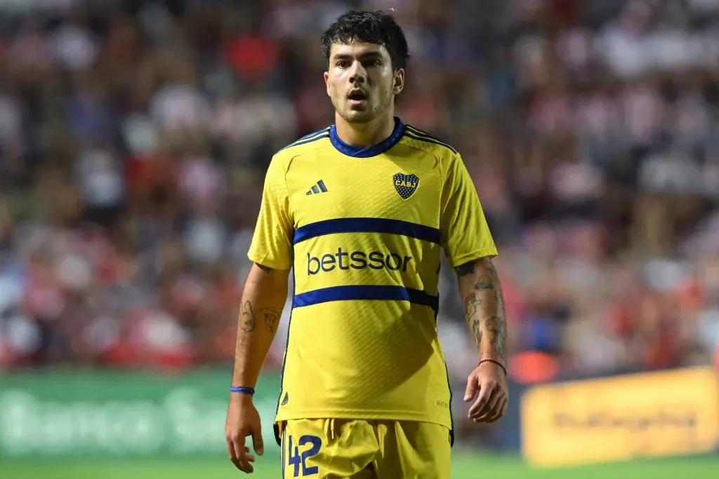 Lucas Blondel, jugador de Boca (Getty Images)