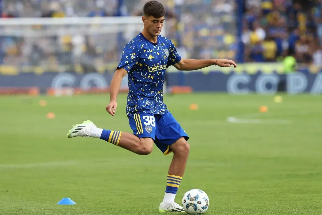 Anselmino, en Boca. (Getty)