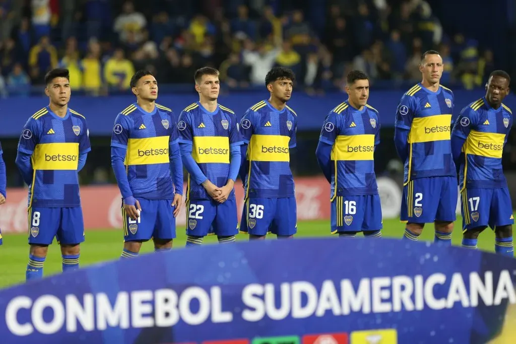 Equi y Pol Fernández, en Boca. (Getty)