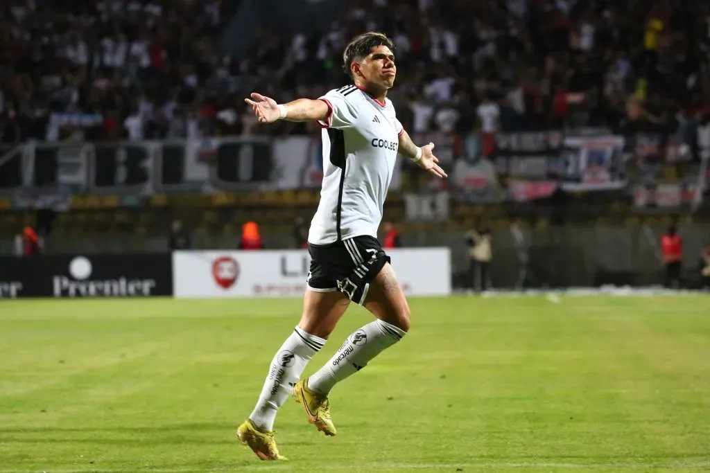 Carlos Palacios, delantero de Colo Colo (Getty Images)