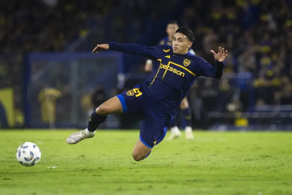 Ezequiel Fernandez, en Boca. (IMAGO)