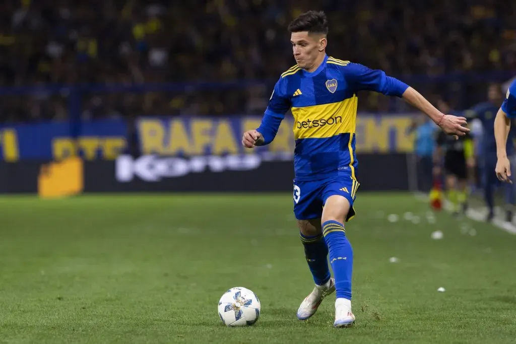 Brian Aguirre, en Boca. (Imago)