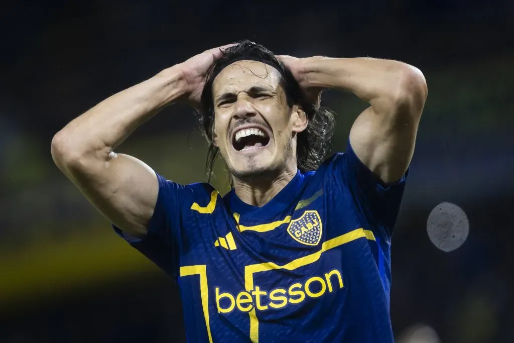 Cavani, en Boca. (Imago)