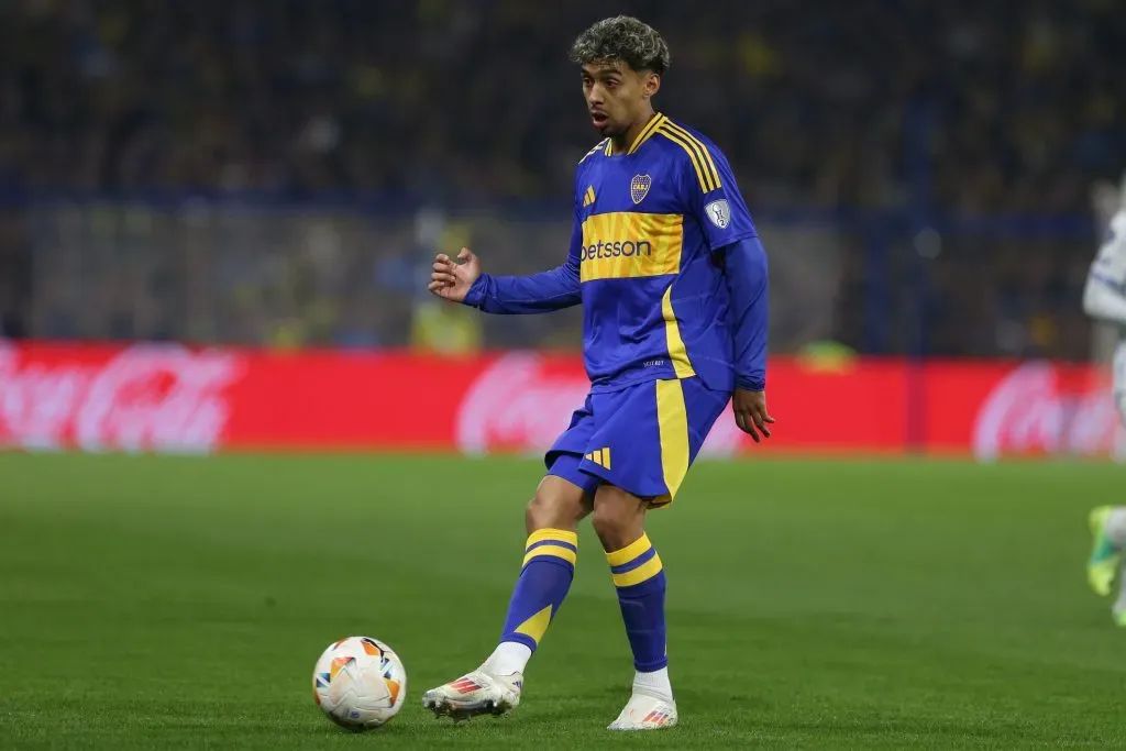 Cristian Medina, en Boca. (Getty)