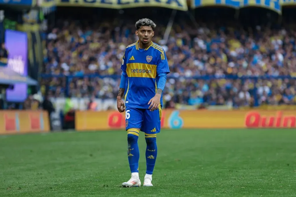 Cristian Medina, por ahora, se queda en Boca. (IMAGO)