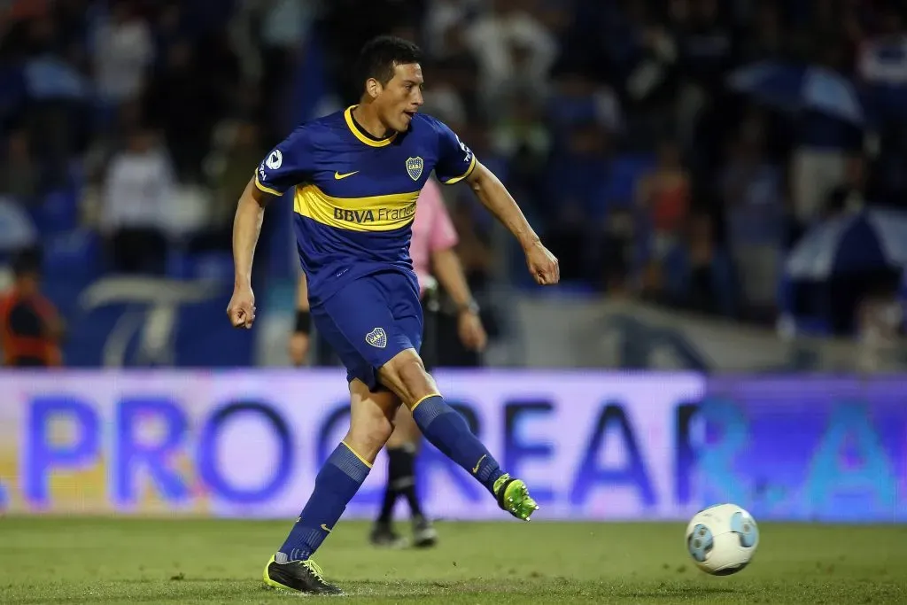 Claudio Perez en Boca Juniors (Imago)