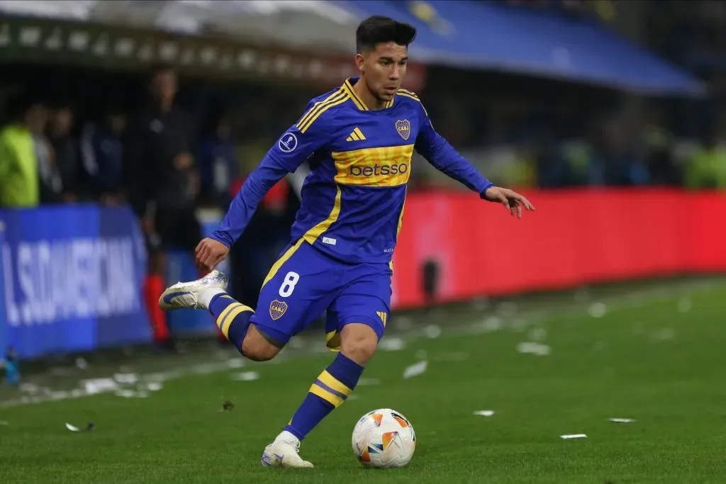 Pol Fernández en Boca (Getty Images)