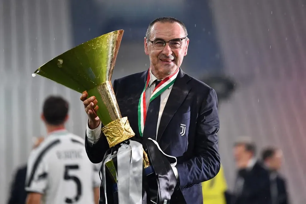 Maurizio Sarri, ex entrenador de Juventus (Getty Images)