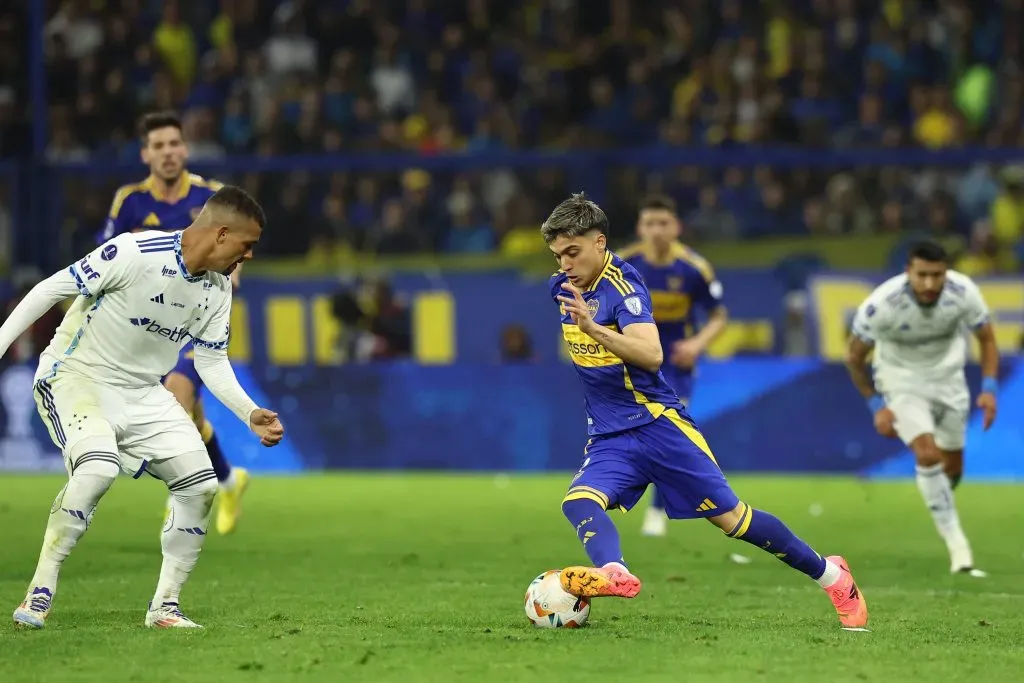 Zeballos, contra Cruzeiro. (IMAGO)