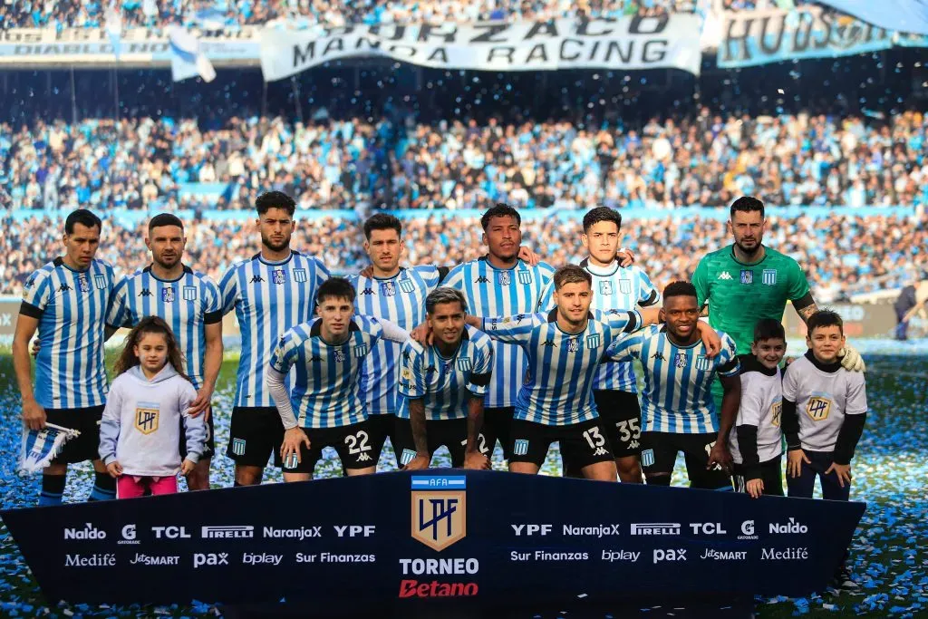 El equipo de Racing con un cambio importante. (Imago)