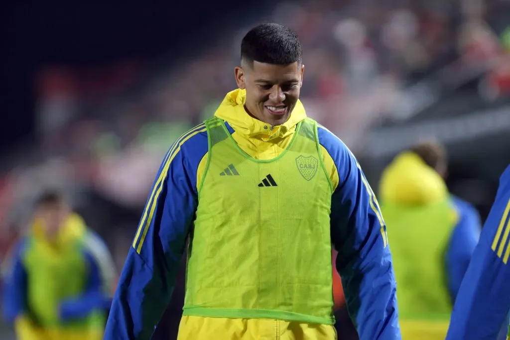 Marcos Rojo, en Boca. (Getty)