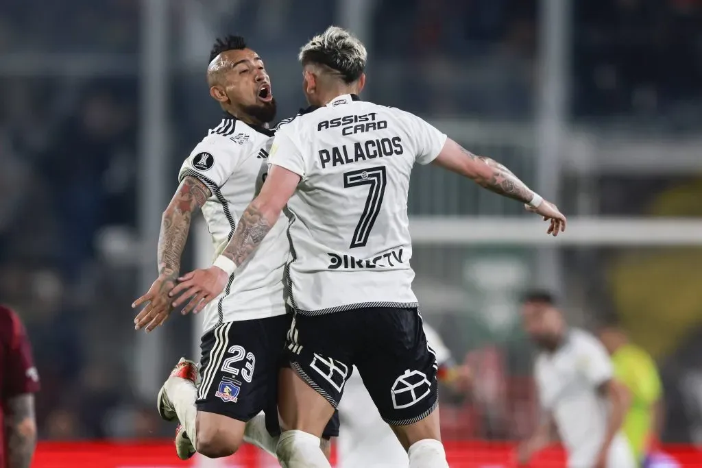 Vidal y Palacios, en Colo Colo. (IMAGO)