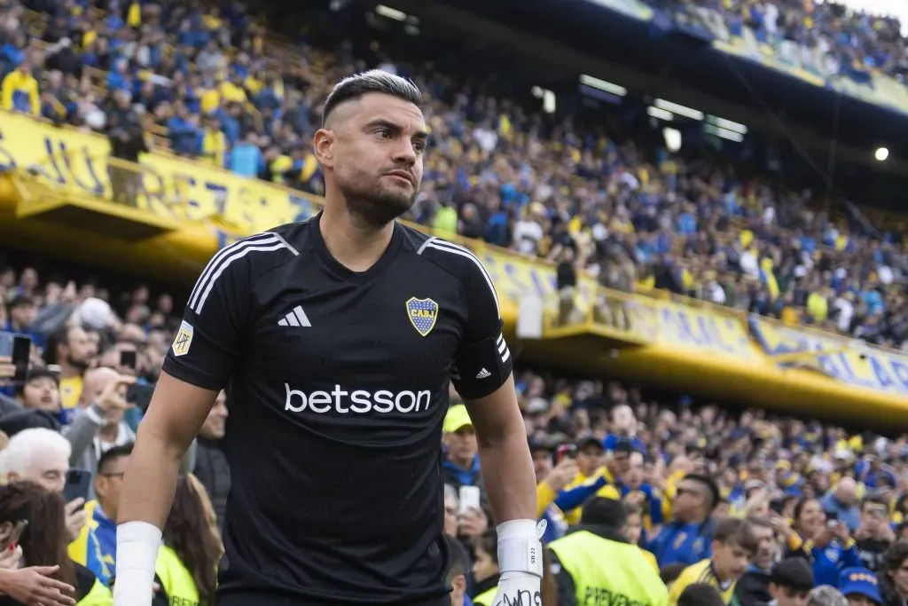 Sergio Romero, en el centro de las críticas de los hinchas de Boca. (Imago)