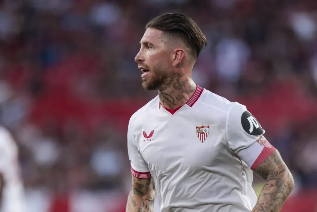 Sergio Ramos, en el Sevilla. (Imago)