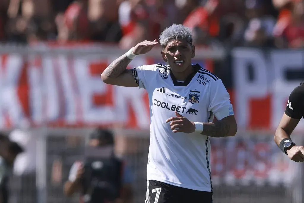 Carlos Palacios, en Colo Colo. (Imago)