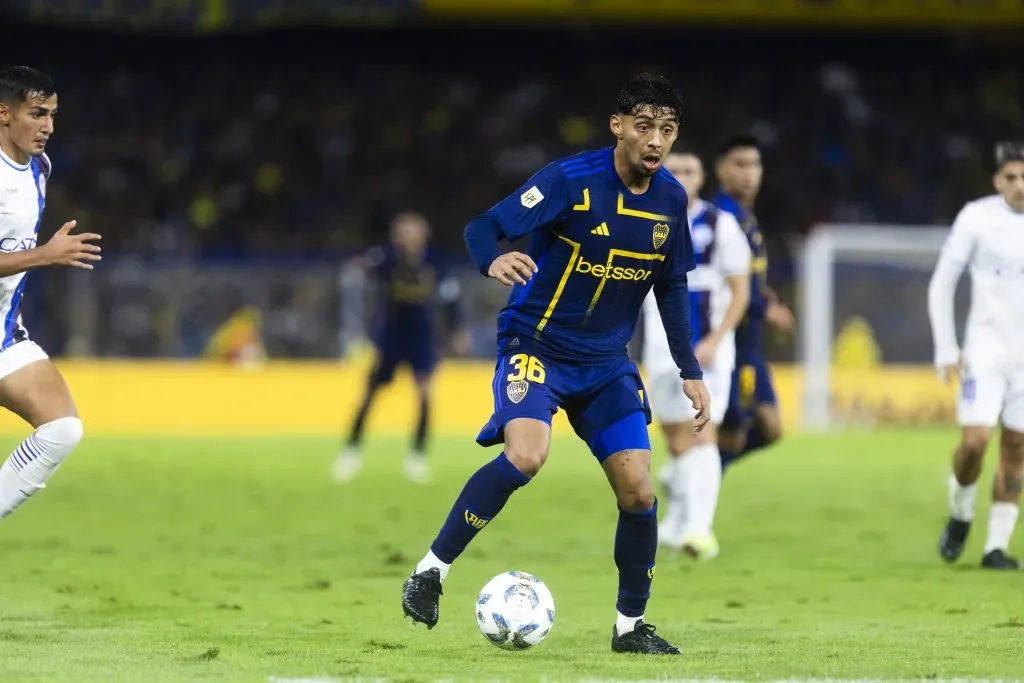 Cristian Medina, en Boca. (Imago)