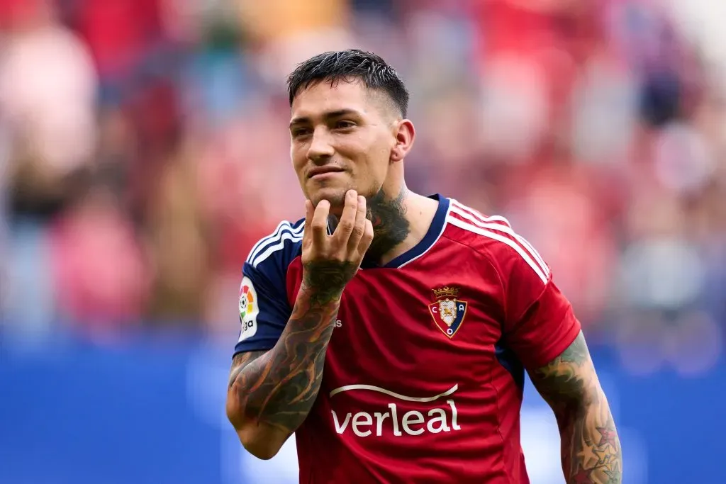 “Chimy” Ávila habló sobre una posible vuelta al fútbol argentino. (Getty Images)