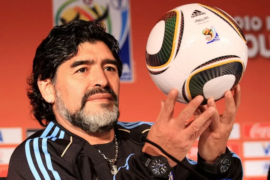 Diego Maradona, histórico jugador de fútbol (Getty Images)