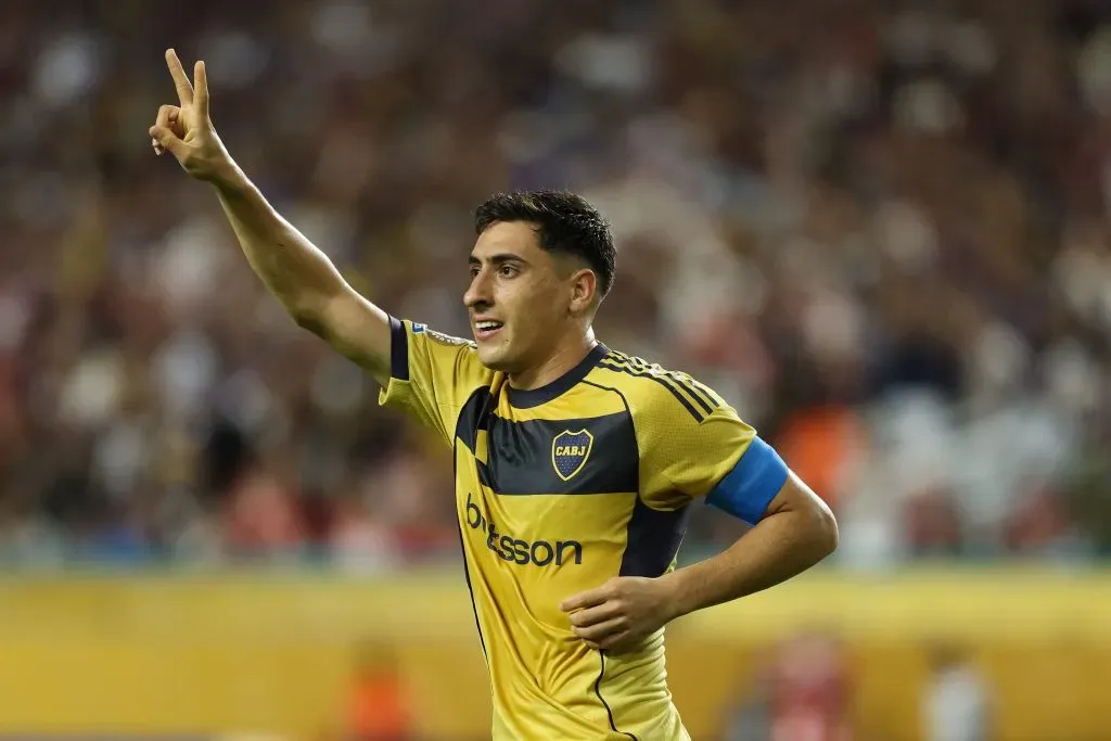 Miguel Merentiel en Boca (Getty Images)