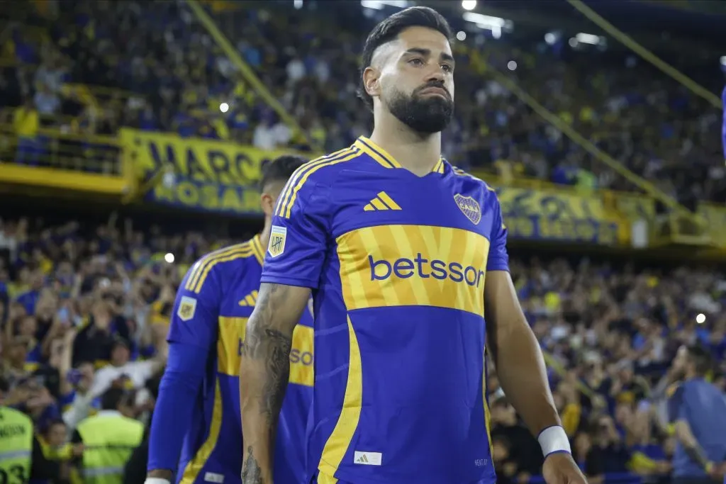 La lesión de Milton Giménez genera preocupación en Boca. (Getty Images)