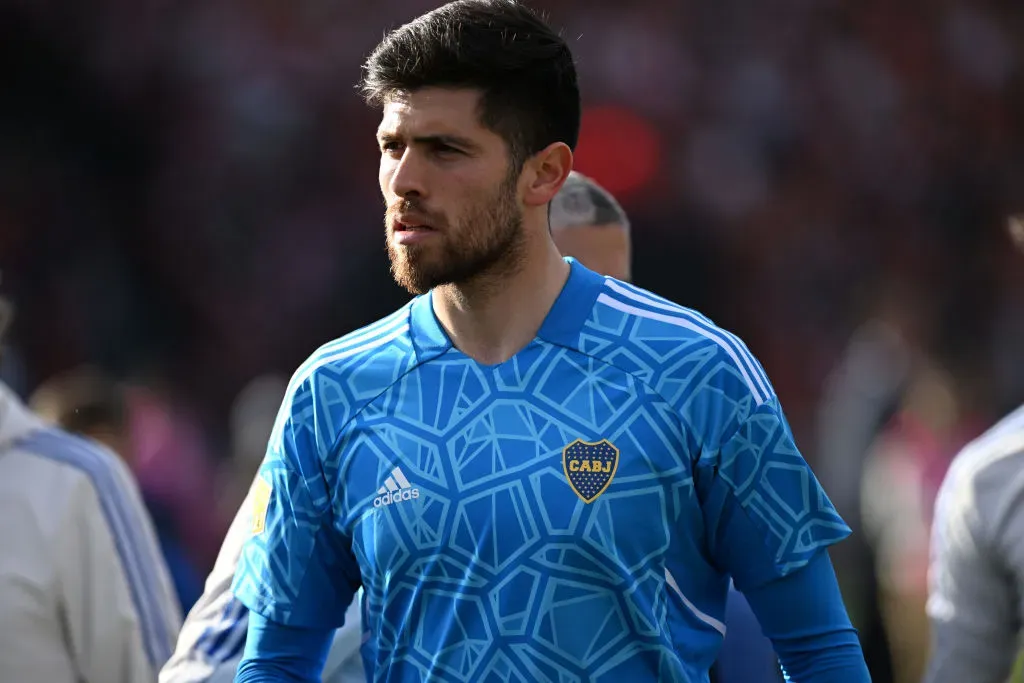 Rossi, durante su etapa en Boca. (Getty)