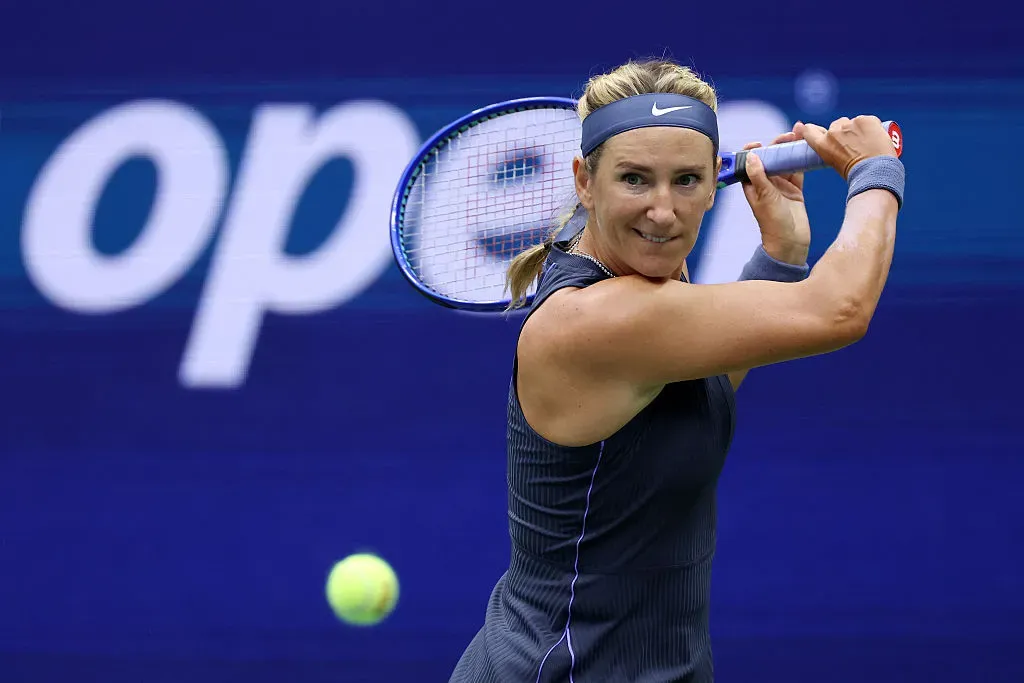 Victoria Azarenka fue a ver a Boca. (Getty)