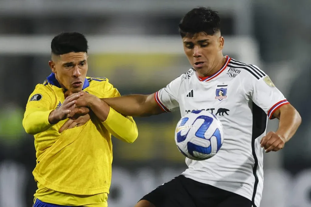 Damián Pizarro ha mostrado un gran nivel, llegando incluso a ser el 9 titular de Colo Colo en Copa Libertadores por encima de Leandro Benegas y Darío Lezcano. Foto: Guille Salazar, RedGol.