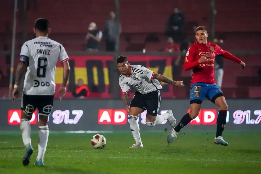 El uruguayo Alan Saldivia será titular en la oncena de Colo Colo para este jueves ante Curicó Unido. | Foto: Guillermo Salazar.