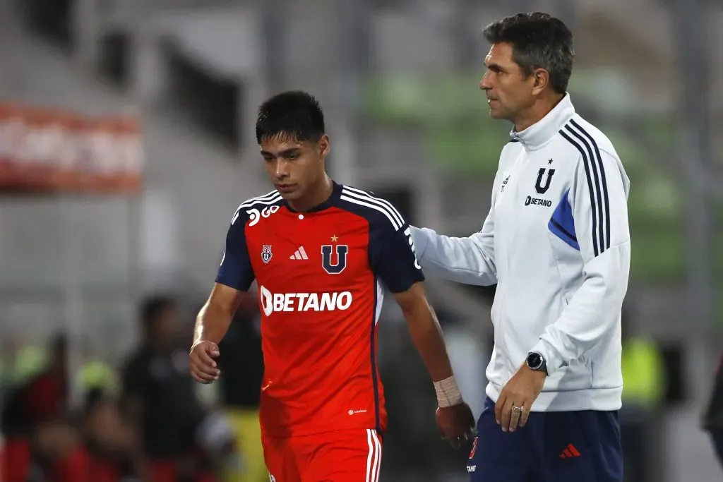 Darío Osorio no ha podido rendir con regularidad esta temporada en Universidad de Chile. Foto: Andres Pina/Photosport