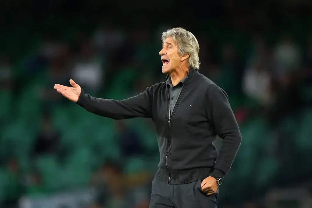 Manuel Pellegrini, el receptor de los elogios de Claudio Bravo. (Fran Santiago/Getty Images)