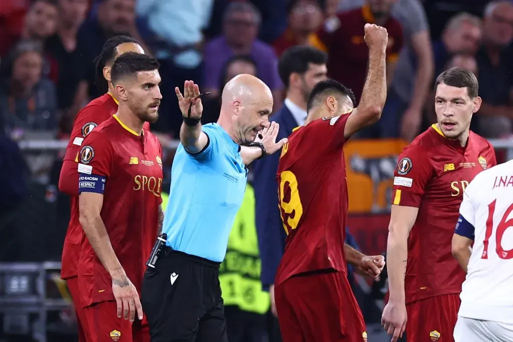 El Polémico penal anulado a Sevilla en la final de Europa League (Photo by Clive Rose/Getty Images).