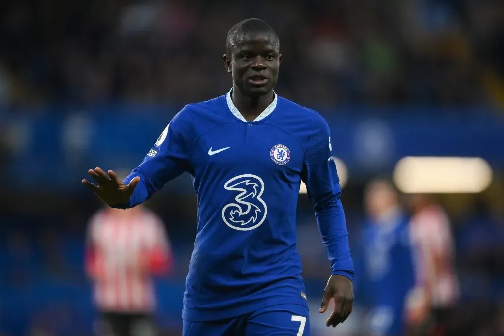 N’Golo Kante es uno de los apuntados para dejar el Chelsea en este mercado de pases. | Foto: Getty Images.