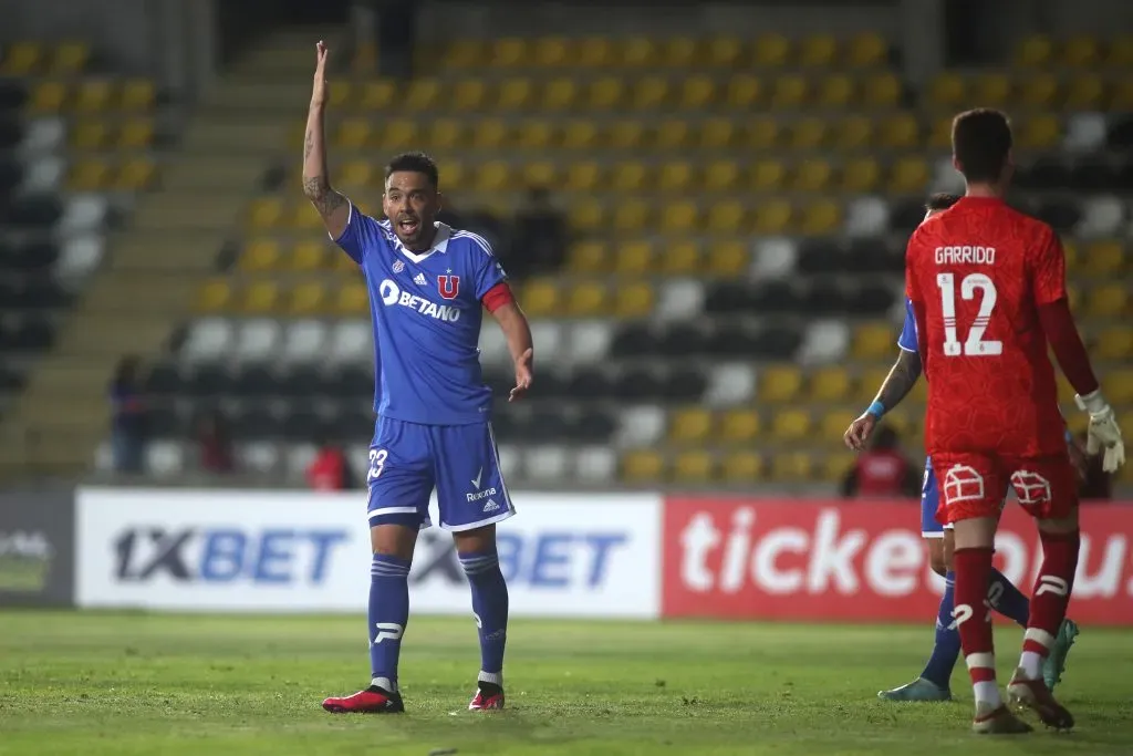 Nery Domínguez tiene confianza en lo que pueden lograr con Universdiad de Chile. Foto: Hernan Contreras/Photosport