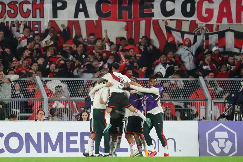 River Plate derrotó a Fluminense de la mano de Pablo Solari y sigue vivo en Copa Libertadores. Foto: Getty Images