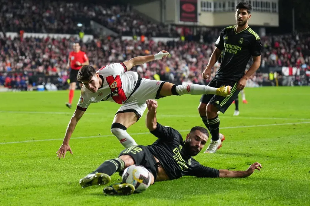 Fran García deja el Rayo Vallecano y este viernes fue confirmado como nuevo refuerzo del Real Madrid. Foto: Getty Images.