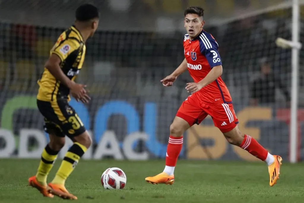 Mauricio Morales no seguirá en la U y parte a préstamo a Deportes Antofagasta. Foto: Photosport.