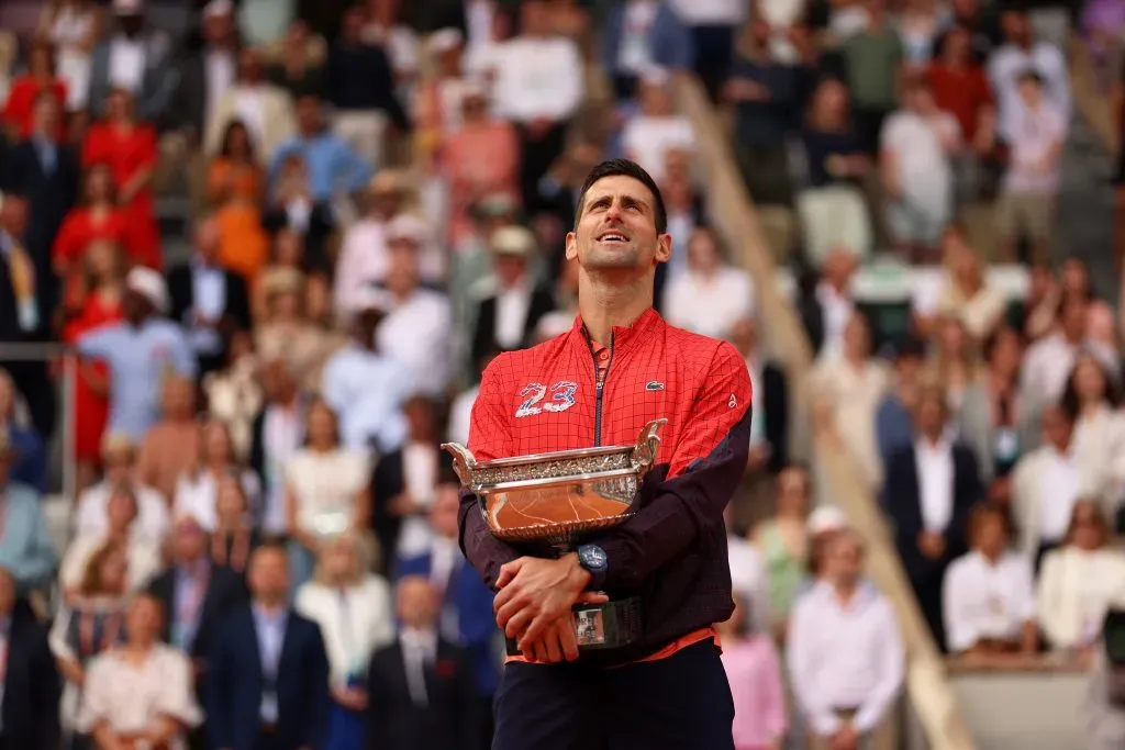La alimentación es parte del éxito de Novak Djokovic. | Foto: Getty