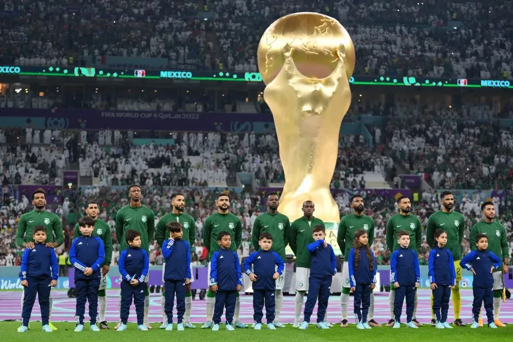 Arabia Saudita tiene como gran proyecto organizar en algún momento en el futuro la Copa del Mundo de la FIFA. | Foto: Getty Images.