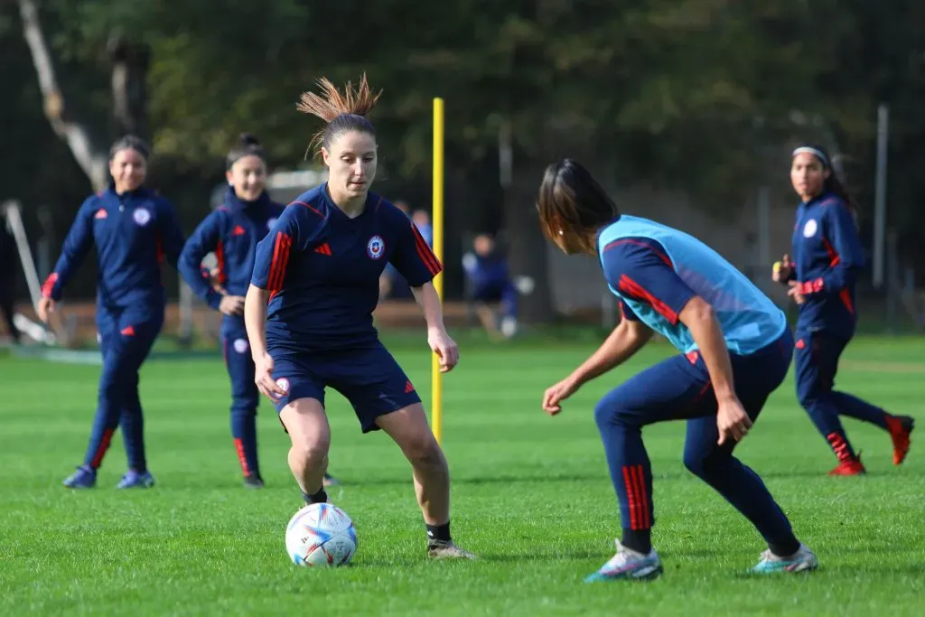 Catalina Figueroa entró de última hora a la nómina de La Roja Femenina adulta. | Comunicaciones FFCh