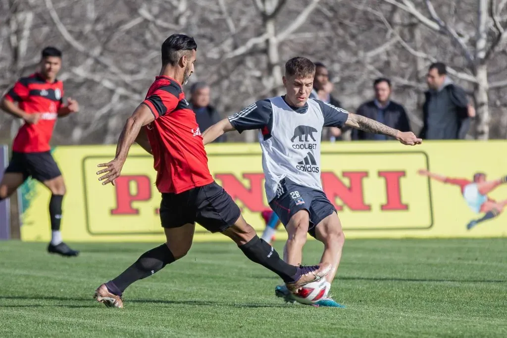 El cuadro albo tuvo un especial partido de entrenamiento en el predio del Sifup ubicado en Pirque | Créditos: Lisandra Jung / Santiago Morning