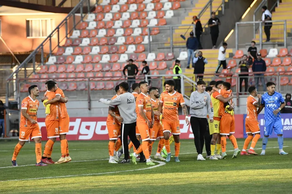 Cobreloa derrotó a San Marcos de Arica en lanzamientos penales y es finalista de la Copa Chile 2023. Foto: Photosport.